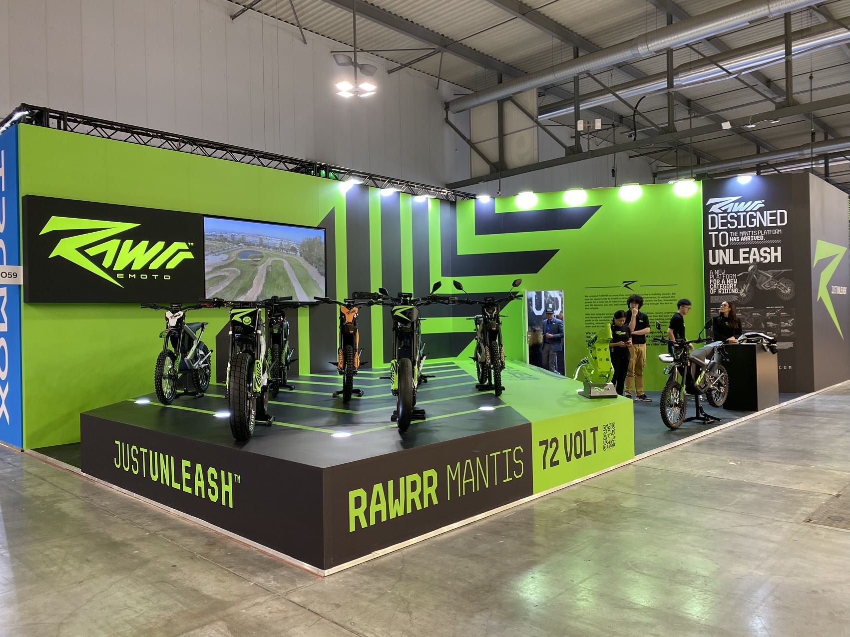 Expo America Takes Center Stage at EICMA 2023, Assisting RAWRR Company in Showcasing Innovation